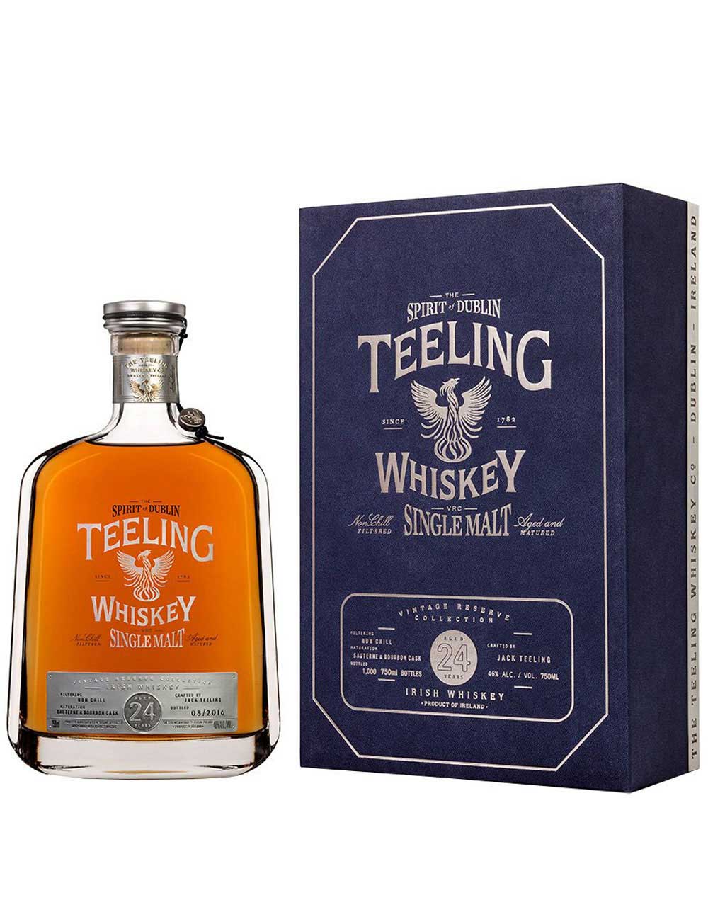 Teeling 24 Year Old Single Malt Whiskey