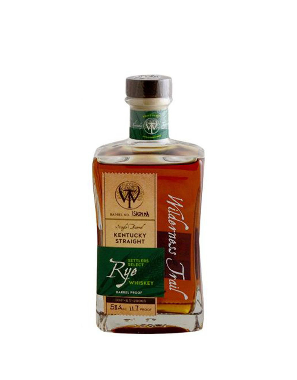 Redemption 10 Year Old Barrel Proof Rye Whiskey