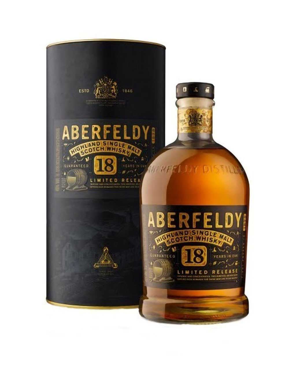 Aberfeldy 18 Year Single Malt Limited Edition
