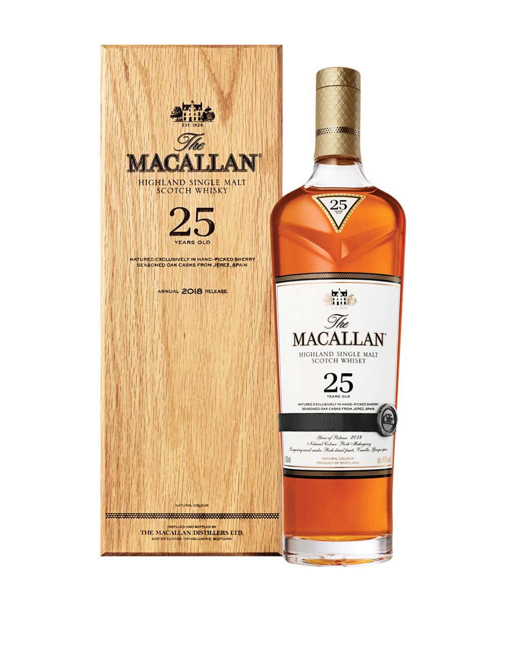 The Macallan Sherry Oak 25 Year Old