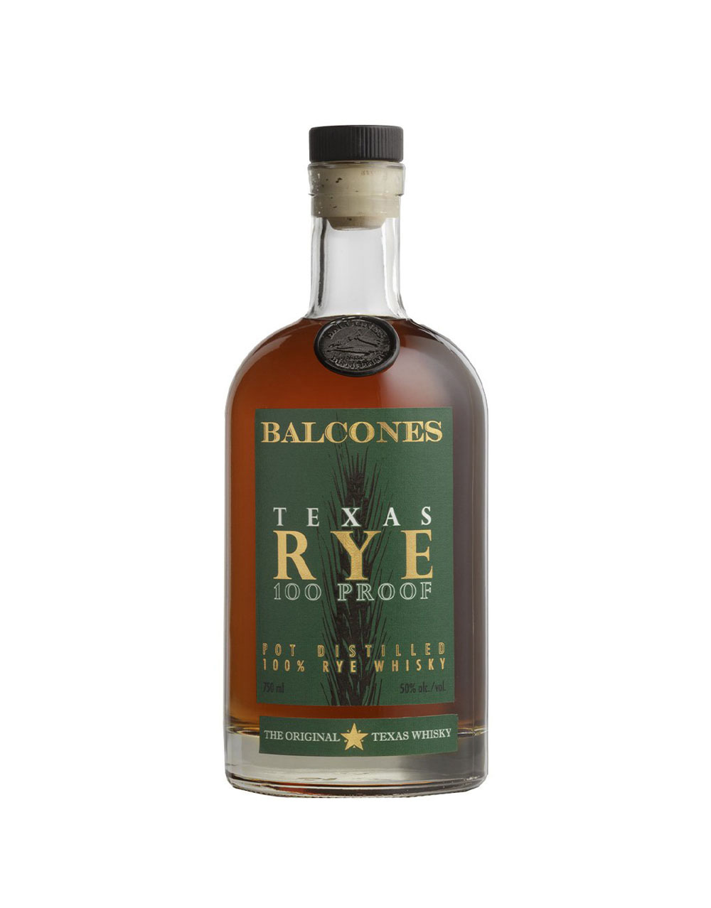 Balcones Texas Rye 100 Proof Whiskey