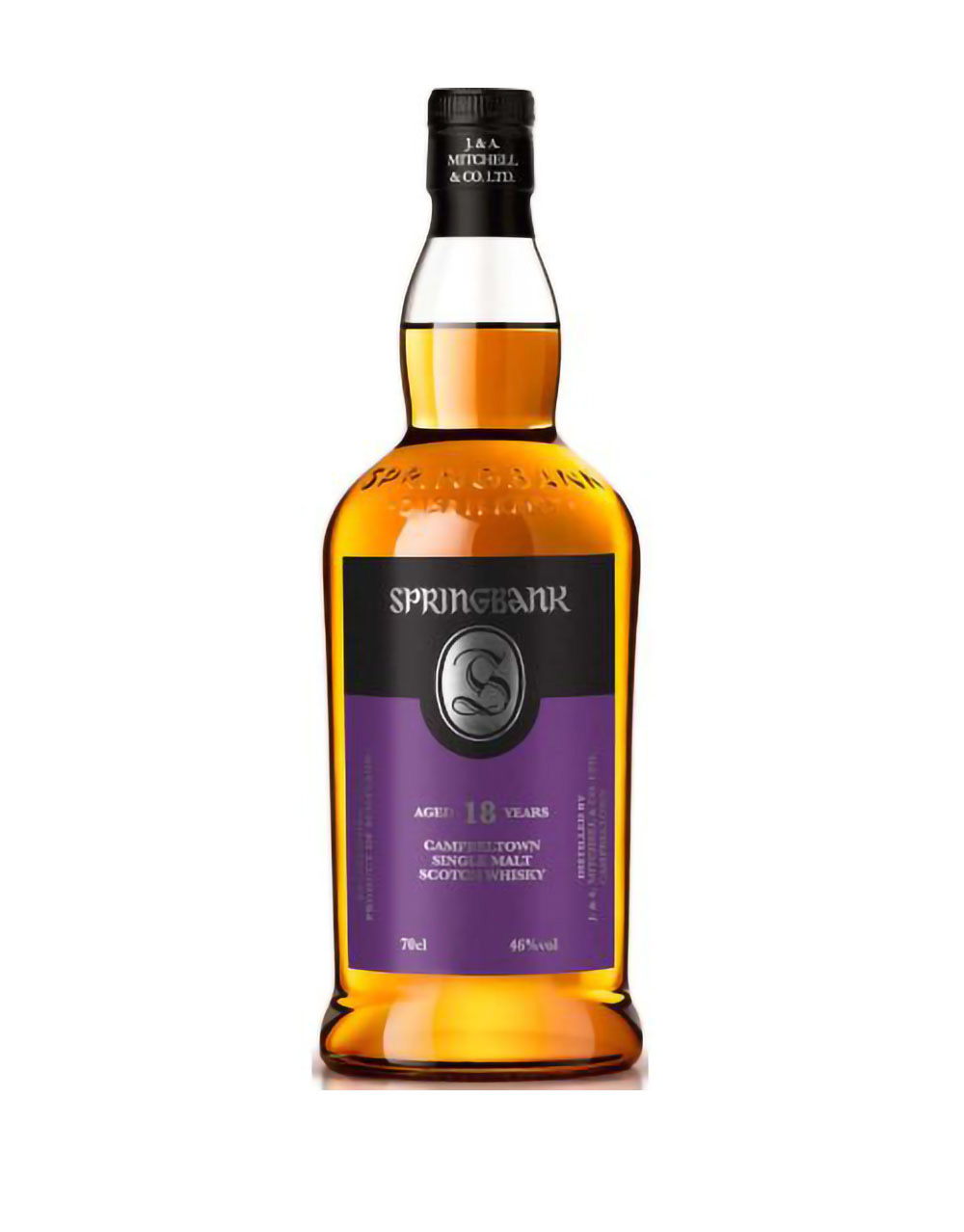 Springbank 18 Year Old Single Malt Scotch Whisky