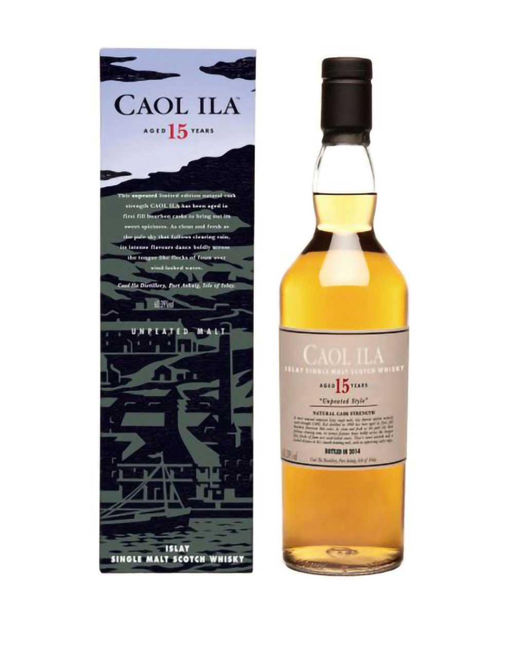 Caol Ila 15 Year Old Unpeated Single Malt Scotch Whisky