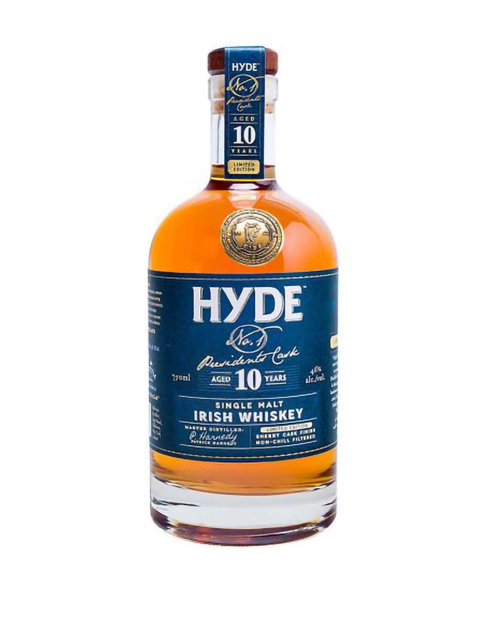 Hyde 10 Year Old Nr.1 President's Cask Sherry Finish Irish Whiskey