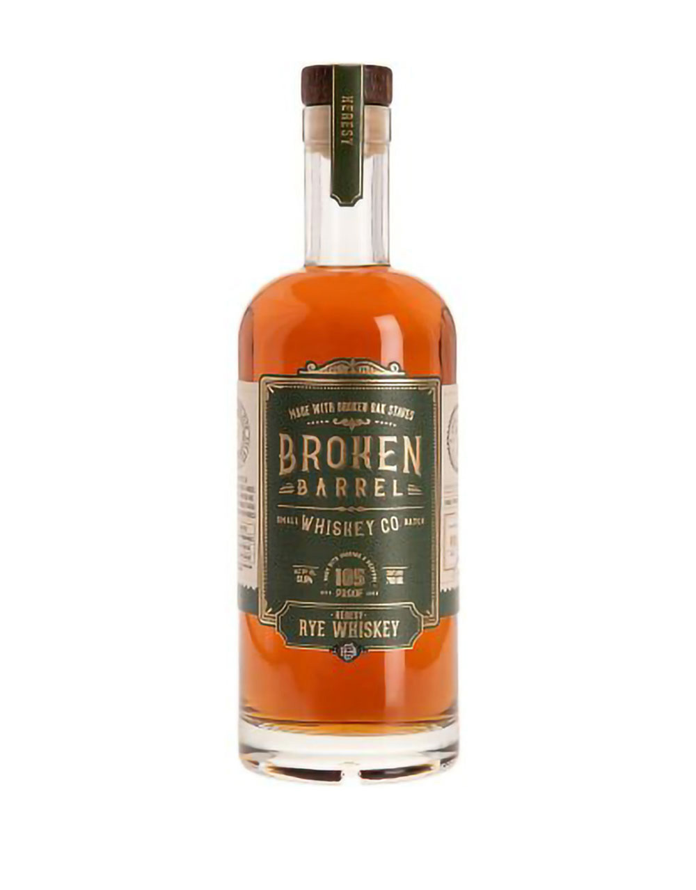Broken Barrel Heresy Rye Whiskey