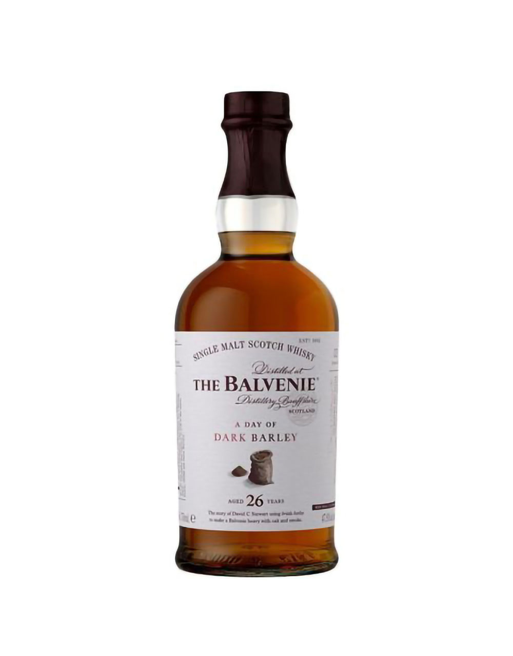 The Balvenie A Day of Dark Barley 26 Year Old Single Malt Scotch Whisky