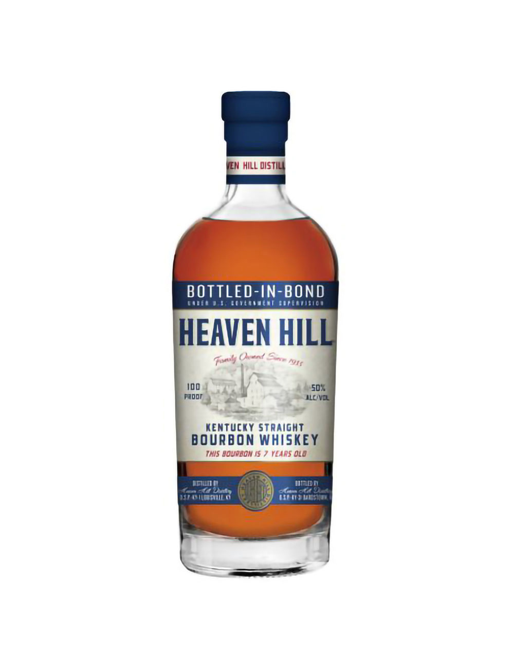 Heaven Hill 7 Year Old Bottled in Bond Kentucky Straight Bourbon Whiskey