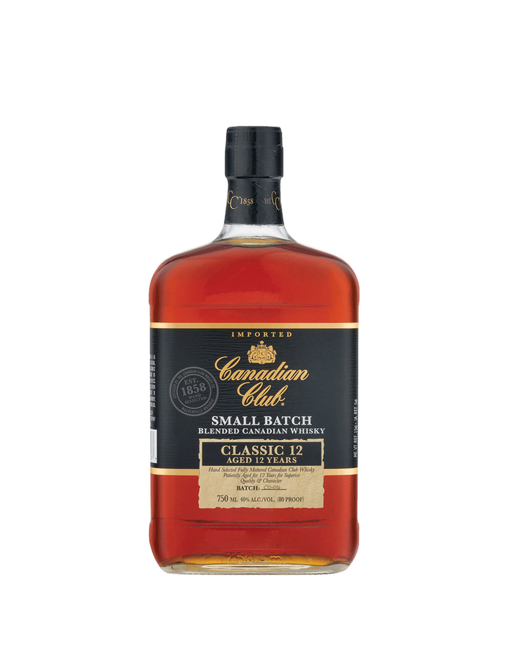 Canadian Club Small Batch Classic 12 Year Whisky