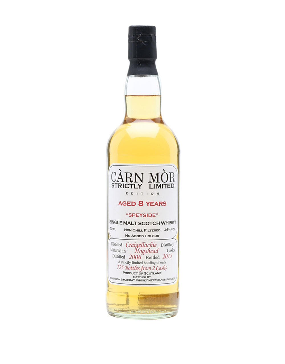 Carn Mor Strictly Limited Speyside 8 Year Old Speyside Single Malt Scotch Whisky