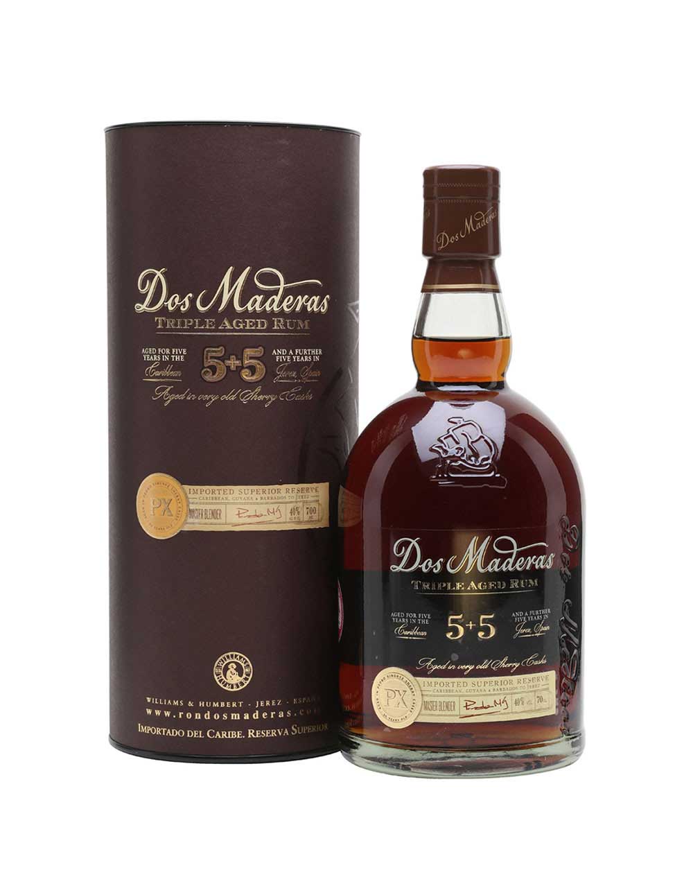 Dos Maderas Rum 5+5 Triple Aged