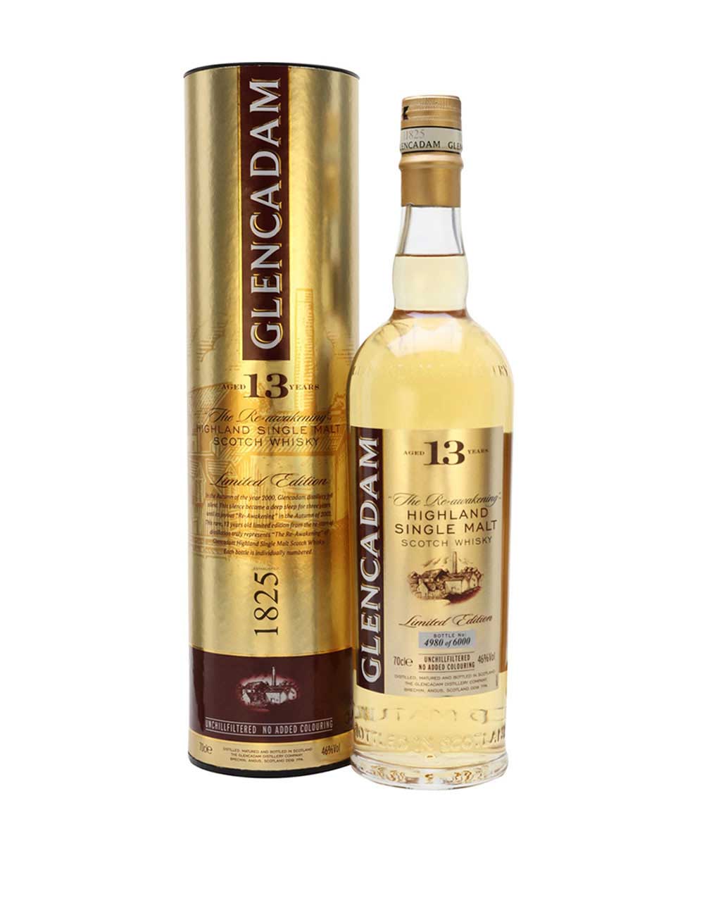 Glencadam 13 Year Old Single Malt Scotch